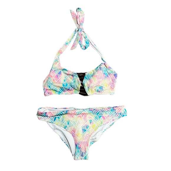 PINK Victoria's Secret Other - Victoria’s Secret PINK Multicolored Swimsuit Bikini S/M